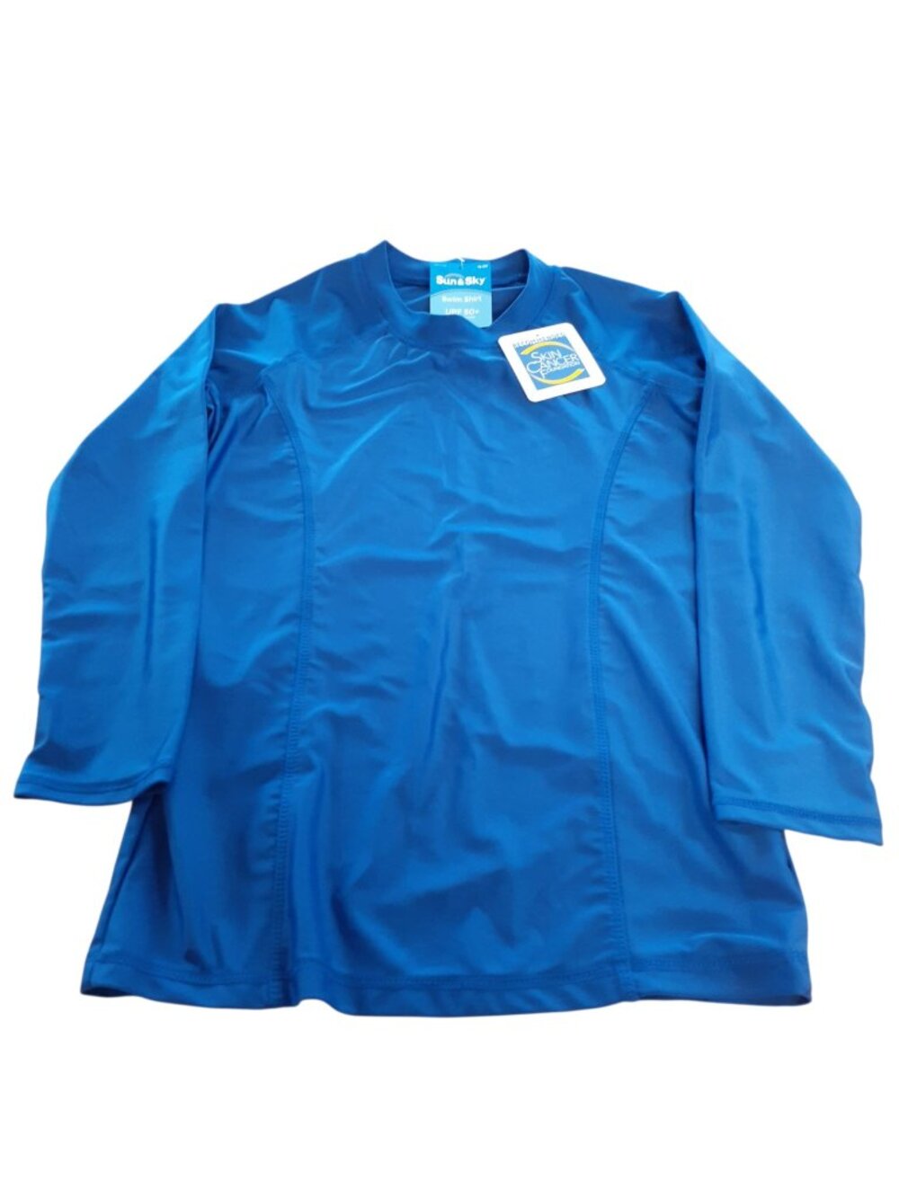 Sun & Sky Kids Swim Shirt Size 14/16 UPF 50+ Rash Guard Sun Protection NWT